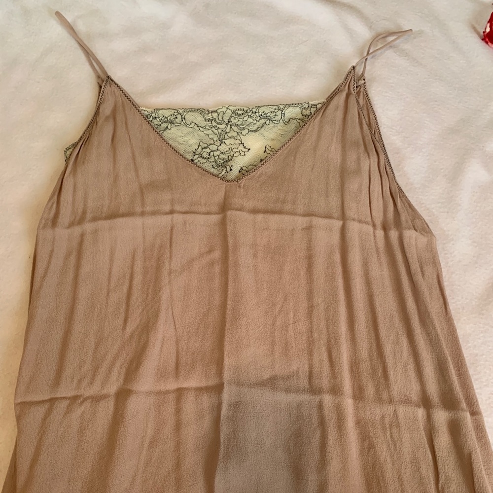 Lace insert tank